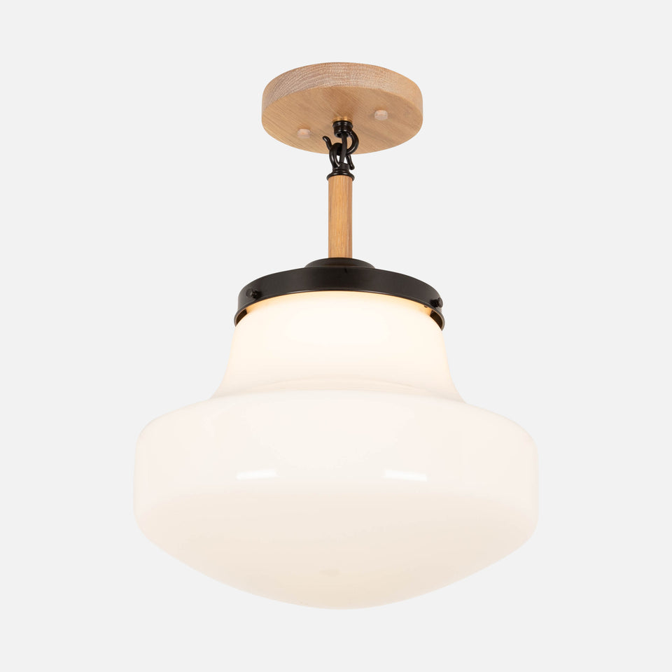 Dilworth Flush Mount w/ Manor Shade