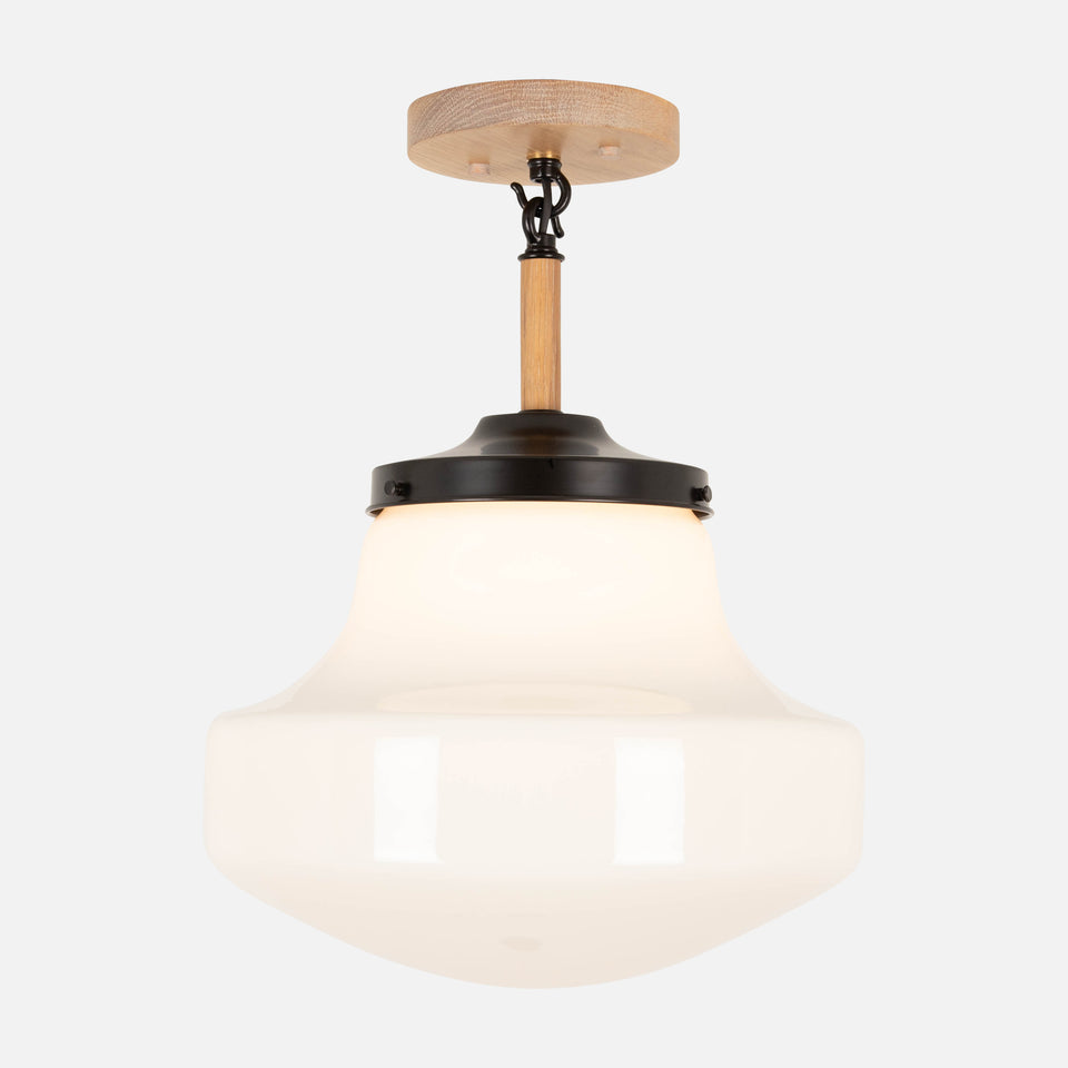 Dilworth Flush Mount w/ Manor Shade