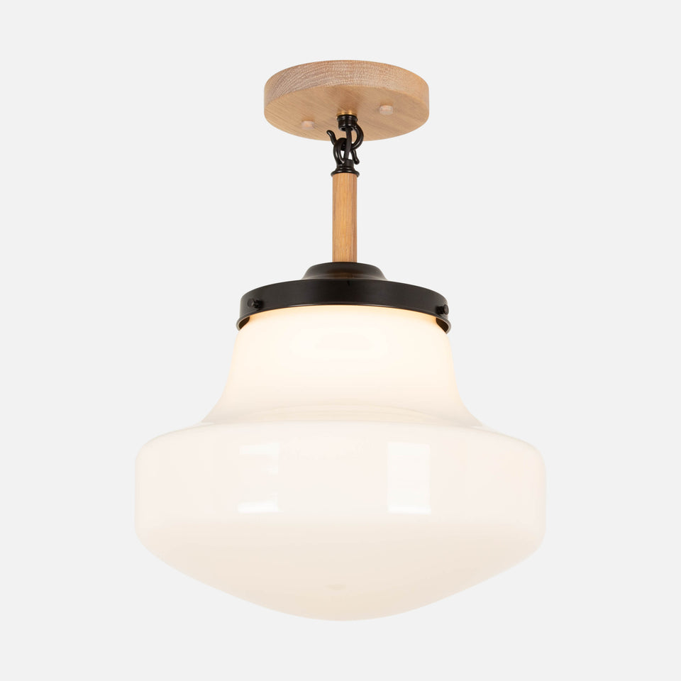 Dilworth Flush Mount w/ Manor Shade