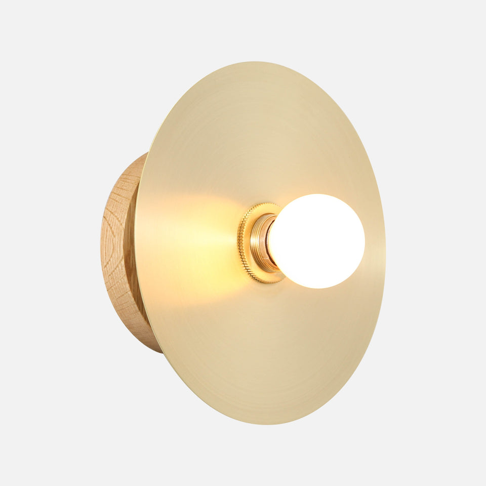 Cornsilk Oak, Classic Brass Shade, Classic Brass Accent