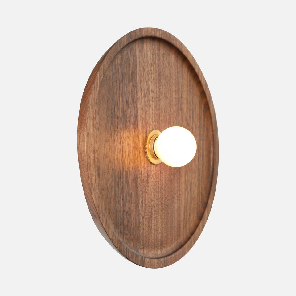 Walnut, Classic Brass