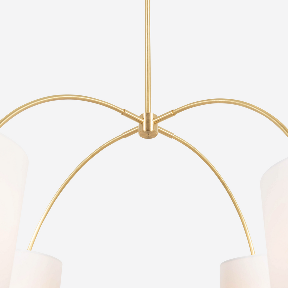 Classic Brass, White Linen