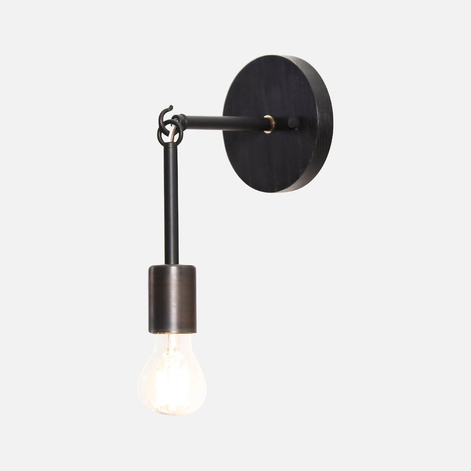 Black Ash, Oxidized Brass