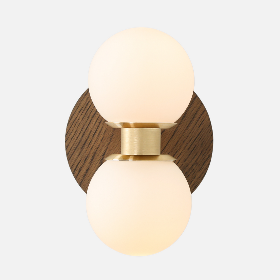 Charcoal Oak, Classic Brass