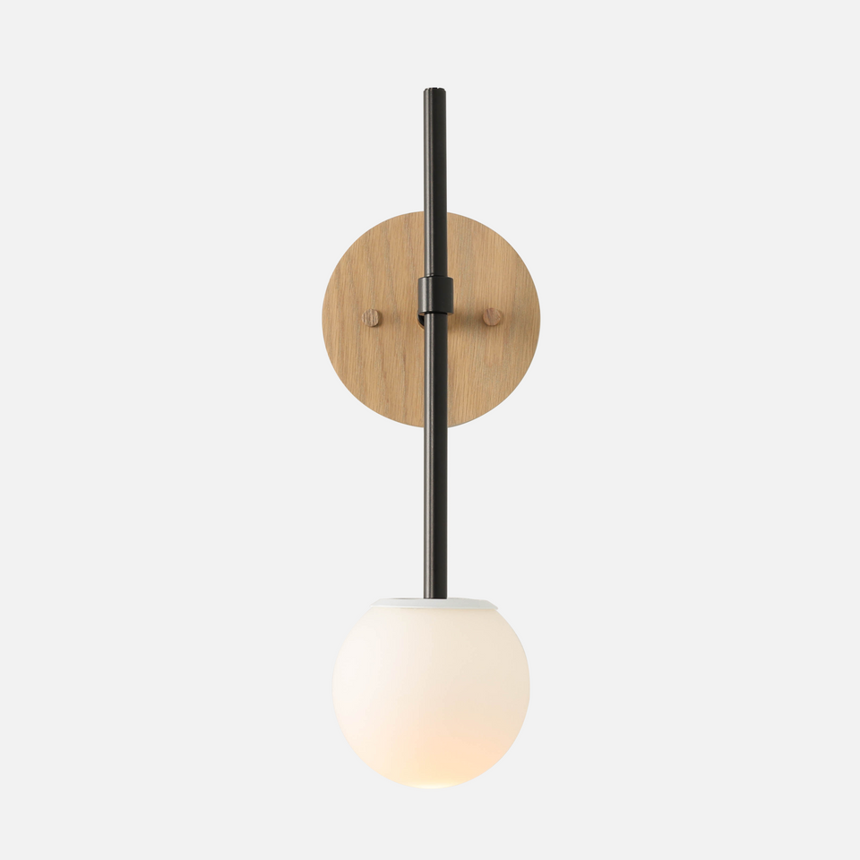 Cornsilk Oak Matte Black
