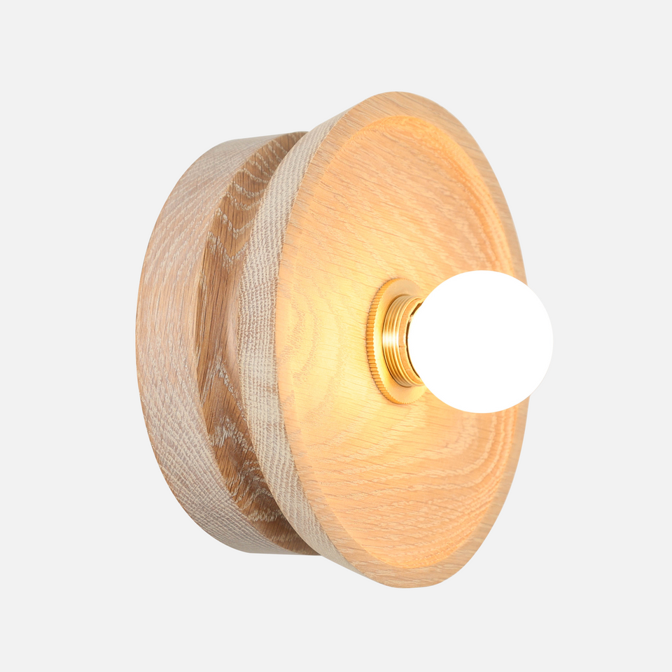 Cornsilk Oak, Classic Brass