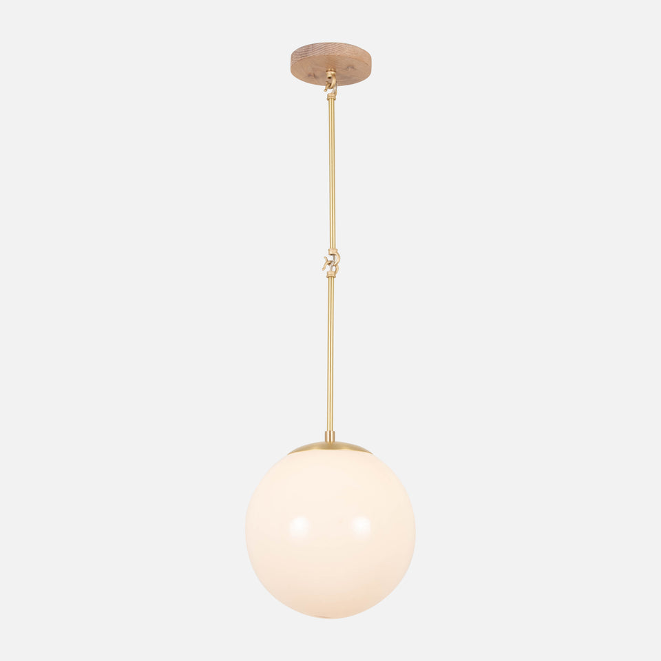 Cornsilk Oak, Classic Brass, Original Frosted