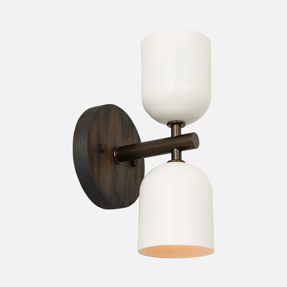 Pebble Double Sconce 10"