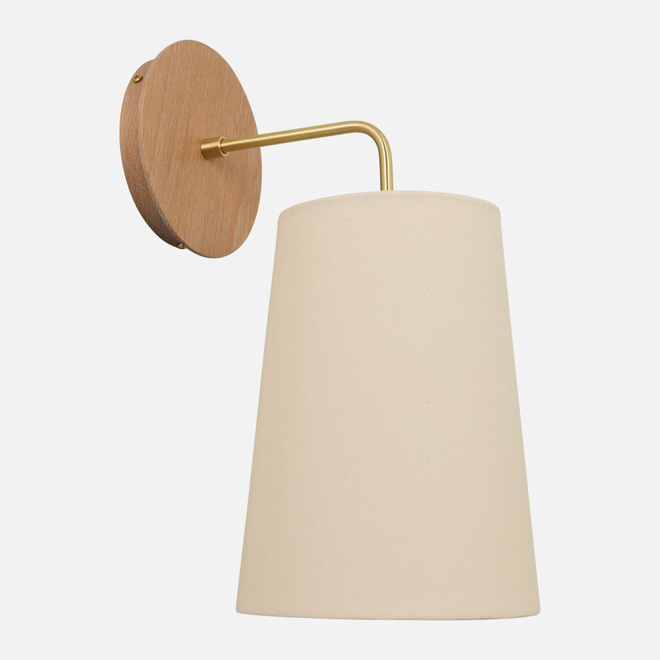 Cornsilk Oak, Classic Brass, Natural Linen