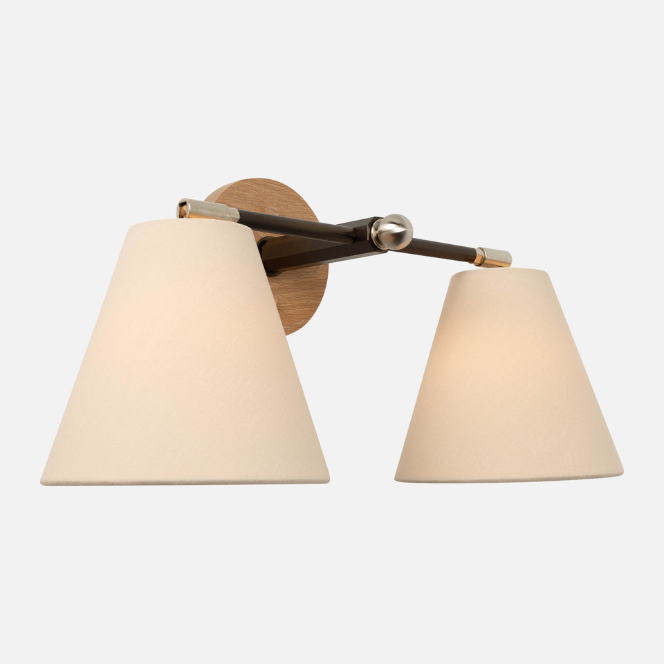 Belmont Double Sconce