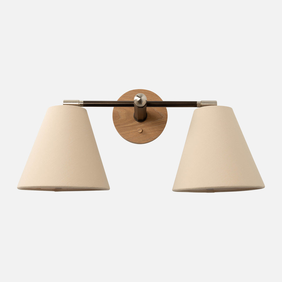 Belmont Double Sconce
