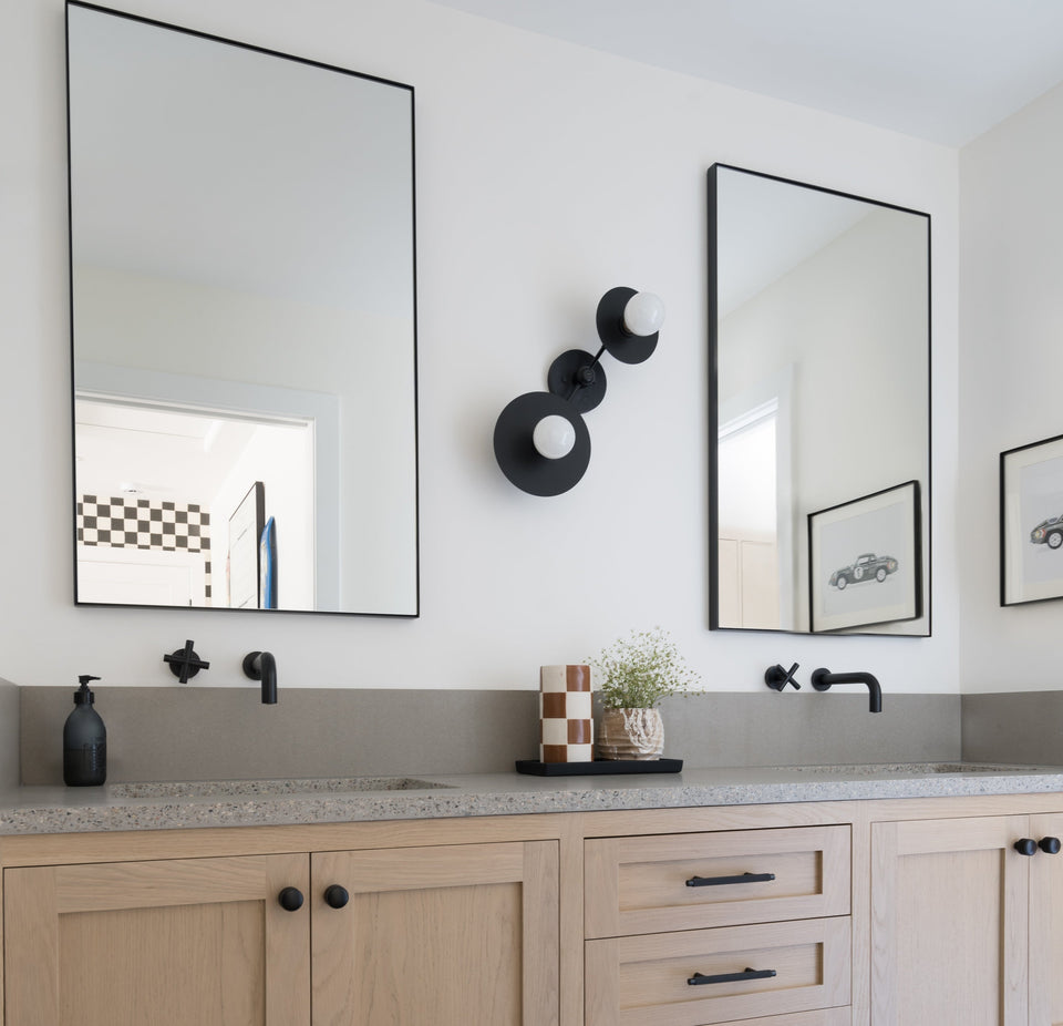 Double Galileo Sconce Asymmetrical