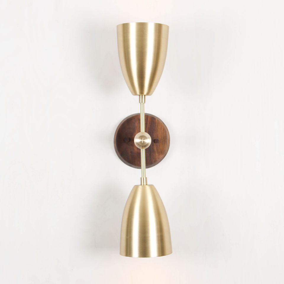 Double Cone Sconce