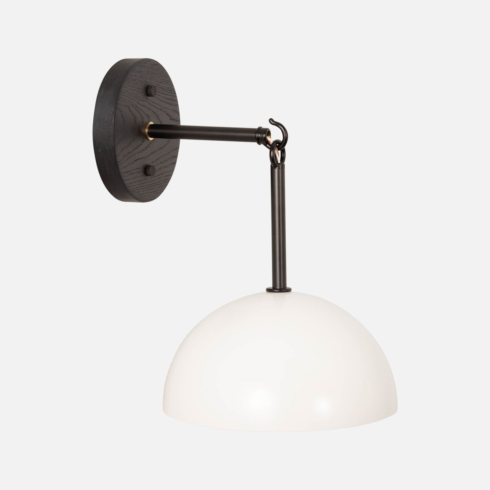 Link Sconce with Dome