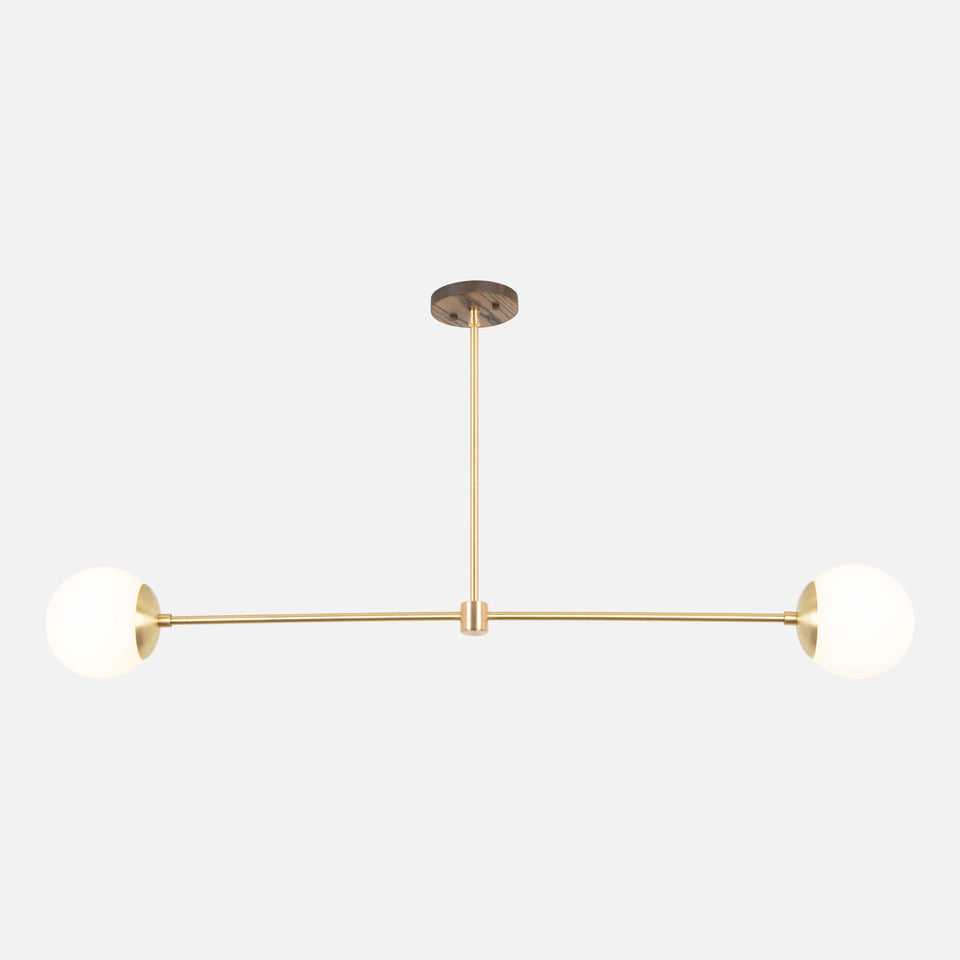T Colony Chandelier with Globes